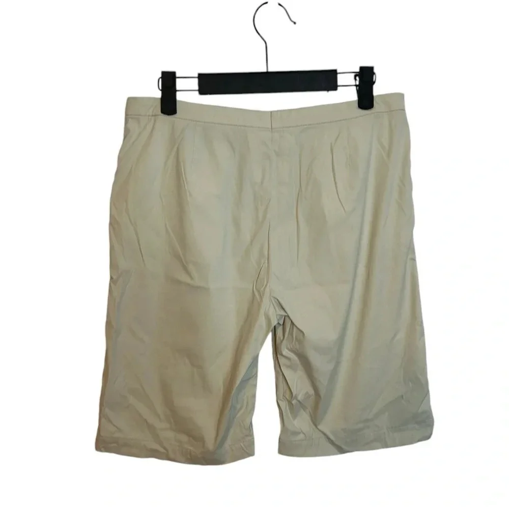 Bogner Cream Bermuda Shorts